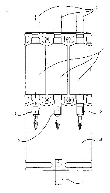 A single figure which represents the drawing illustrating the invention.